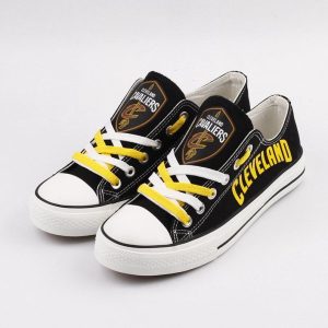 Cleveland Cavaliers NBA Basketball 1 Gift For Fans Low Top Custom Canvas Shoes LT0412