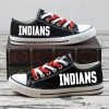 Cleveland Indians MLB Baseball 2 Gift For Fans Low Top Custom Canvas Shoes
