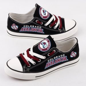 Colorado Avalanche NHL Hockey 1 Gift For Fans Low Top Custom Canvas Shoes LT0426