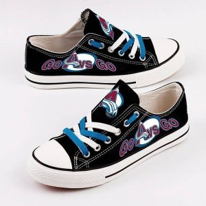 Colorado Avalanche NHL Hockey 2 Gift For Fans Low Top Custom Canvas Shoes LT0453