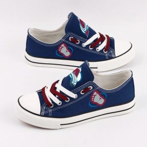 Colorado Avalanche NHL Hockey 4 Gift For Fans Low Top Custom Canvas Shoes LT0102