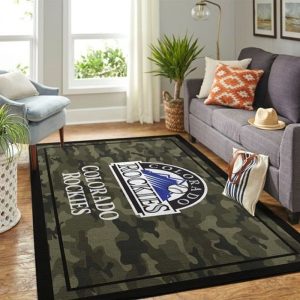Colorado Rockies MLB 3 Area Rug Living Room And Bed Room Rug R0557