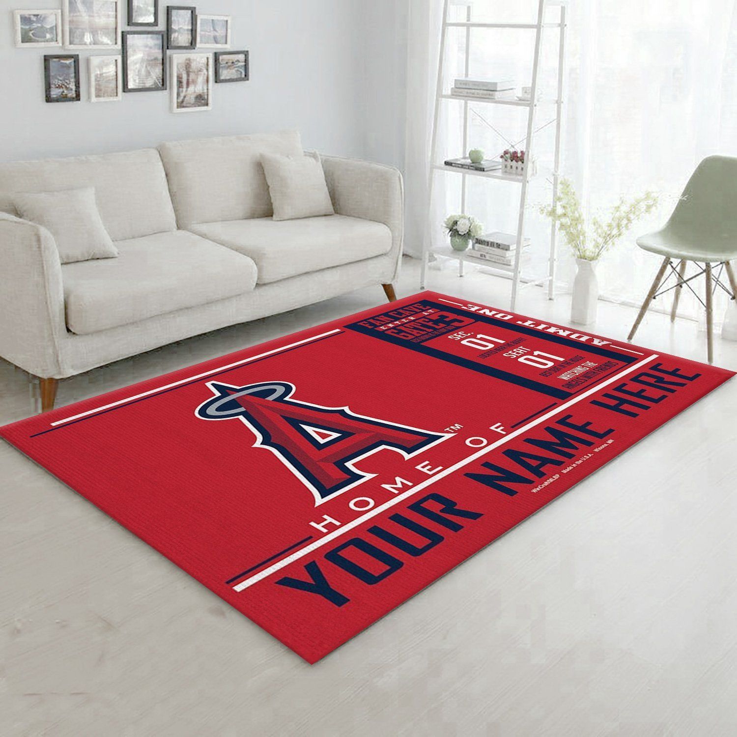 Customizable Los Angeles Angels Wincraft Personalized MLB Team Logos