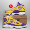 Customized Name Lsu Tigers Jordan 13 Personalized Shoes