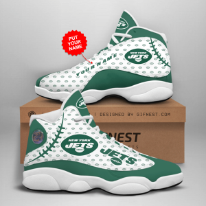 Customized Name New York Jets Jordan 13 Personalized Shoes JD130394