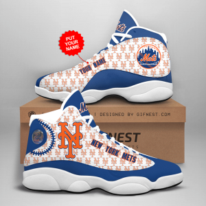 Customized Name New York Mets Jordan 13 Personalized Shoes JD130631
