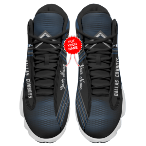 Dallas Cowboys Men'S Jordan 13 Custom Name Personalized Shoes