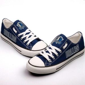 Dallas Mavericks NBA Basketball Gift For Fans Low Top Custom Canvas Shoes