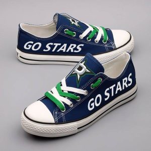 Dallas Stars NHL Hockey 1 Gift For Fans Low Top Custom Canvas Shoes LT0190