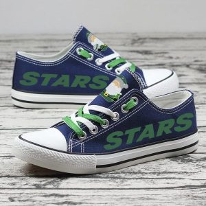 Dallas Stars NHL Hockey 6 Gift For Fans Low Top Custom Canvas Shoes LT1034