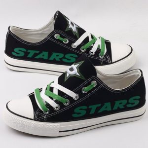 Dallas Stars NHL Hockey 7 Gift For Fans Low Top Custom Canvas Shoes LT0748