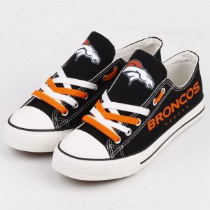 Denver Broncos NFL Football 10 Gift For Fans Low Top Custom Canvas Shoes LT0385