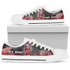 Detroit Red Wings Nhl Hockey 2 Low Top Sneakers Low Top Shoes