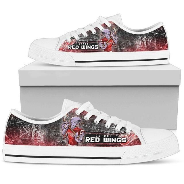 Detroit-Red-Wings-Nhl-Hockey-3-Low-Top-Sneakers-Low-Top-Shoes Detroit Red Wings Nhl Hockey 3 Low Top Sneakers Low Top Shoes