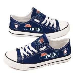 Detroit Tigers MLB Baseball 4 Gift For Fans Low Top Custom Canvas Shoes LT0636