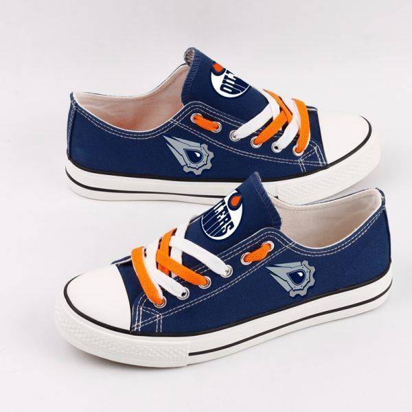 Edmonton-Oilers-NHL-Hockey-1-Gift-For-Fans-Low-Top-Custom-Canvas-Shoes Edmonton Oilers NHL Hockey 1 Gift For Fans Low Top Custom Canvas Shoes
