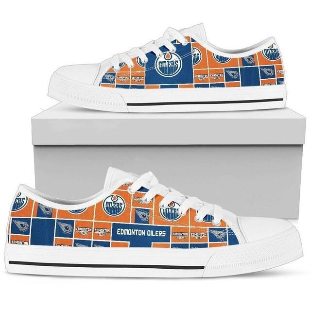 Edmonton-Oilers-Nhl-Hockey-1-Low-Top-Sneakers-Low-Top-Shoes Edmonton Oilers Nhl Hockey 1 Low Top Sneakers Low Top Shoes