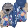 Eeyore Winnie The Pooh 3D Unisex Fleece Hoodie
