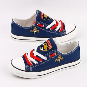 Florida Panthers NHL Hockey 1 Gift For Fans Low Top Custom Canvas Shoes LT0885
