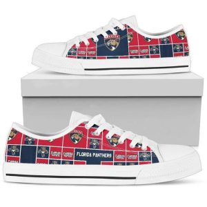 Florida Panthers NHL Hockey 3 Low Top Sneakers Low Top Shoes LT0206