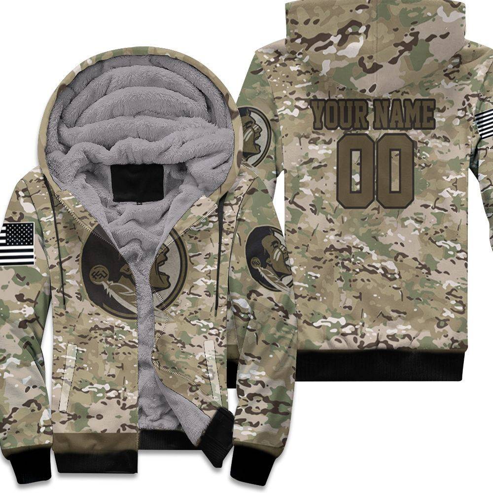Florida-State-Seminoles-Camo-Pattern-3D-Personalized-Unisex-Fleece-Hoodie Florida State Seminoles Camo Pattern 3D Personalized Unisex Fleece Hoodie