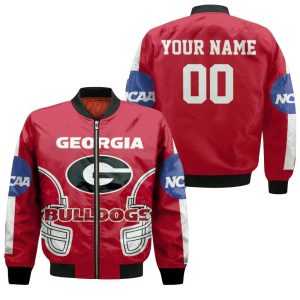 Georgia Bulldogs NCAA Fan Mascot 3D Personalized Bomber Jacket BBJ0028