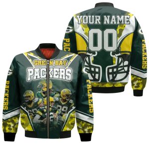 Green Bay Packer NFC North Champions Division Super Bowl 2021 Personalized Bomber Jacket BBJ2118