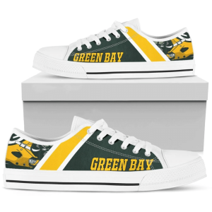 Green Bay Packers NFL 1 Low Top Sneakers Low Top Shoes