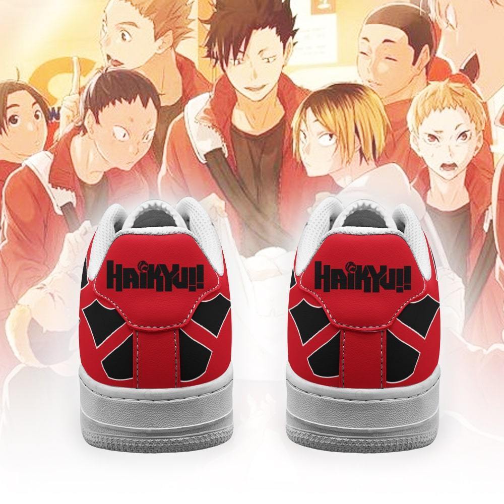 Haikyuu Nekoma High Air Force Sneakers Uniform Haikyuu Anime Shoes