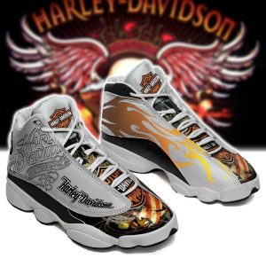 Harley Davidson Air Jordan 13 Custom Sneakers