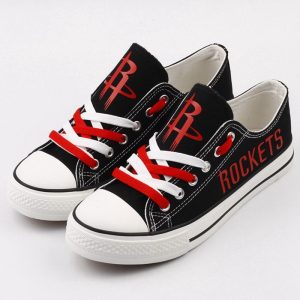 Houston Rockets NBA Basketball 1 Gift For Fans Low Top Custom Canvas Shoes LT0456