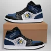 Indiana Pacers 2 NFL Air Jordan 1 Sport Custom Sneakers