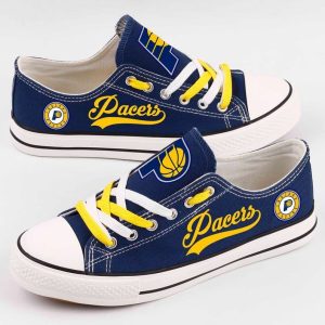 Indiana Pacers NBA Basketball 1 Gift For Fans Low Top Custom Canvas Shoes LT1014
