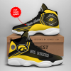 Iowa Hawkeyes Men'S Jordan 13 Custom Name Personalized Shoes