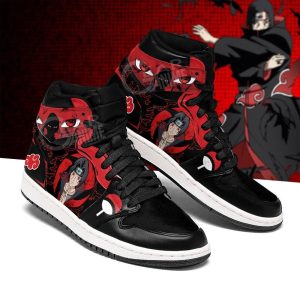 Itachi Jutsu Sneakers Akatsuki Naruto Anime Shoes