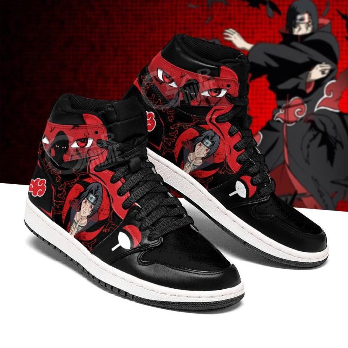 Itachi Jutsu Sneakers Akatsuki Naruto Anime Shoes