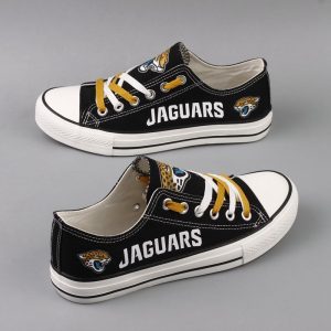 Jacksonville Jaguars NFL Football 1 Gift For Fans Low Top Custom Canvas Shoes LT0409
