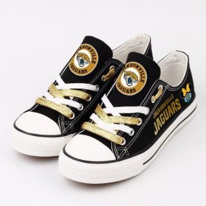 Jacksonville Jaguars NFL Football 4 Gift For Fans Low Top Custom Canvas Shoes LT0708