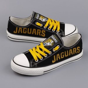 Jacksonville Jaguars NFL Football Gift For Fans Low Top Custom Canvas Shoes LT0538