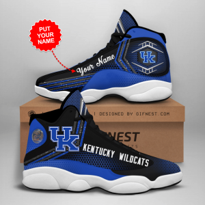 Kentucky Wildcats Men's Jordan 13 Custom Name Personalized Shoes JD130735