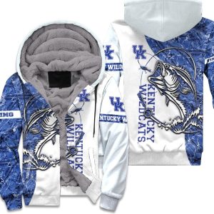 Kentucky Wildcats Ncaa For Wildcats Fan Fishing Lover 3D Unisex Fleece Hoodie
