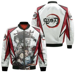Kimetsu No Yaiba Anime Hashira And Demon Slayers Corps Bomber Jacket BBJ1134