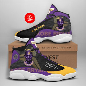 Kobe Bryant 1 Jordan 13 Personalized Shoes Kobe Bryant 1 Customized Name Sneaker