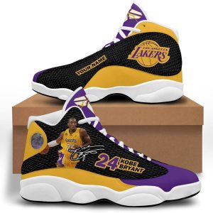 Kobe Bryant Air Jordan 13 Sneakers Los Angeles Lakers Sneakers