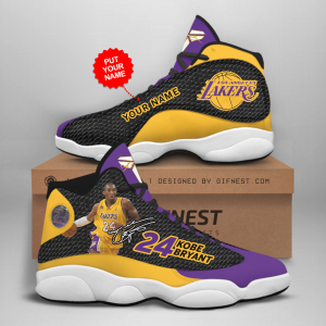Kobe Bryant Jordan 13 Personalized Shoes Kobe Bryant Customized Name Sneaker