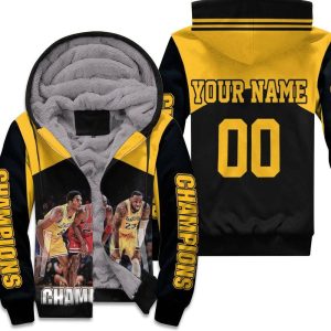 Kobe Bryant Michael Jordan Lebron James Champions Legends Never Die For Fans 3D Personalized Unisex Fleece Hoodie