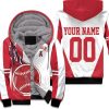 Los Angeles Angels 3D Personalized Unisex Fleece Hoodie