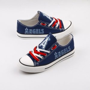 Los Angeles Angels of Anaheim MLB Baseball 1 Gift For Fans Low Top Custom Canvas Shoes LT0862