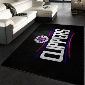Los Angeles Clippers NBA 3 Area Rug Living Room And Bed Room Rug R4264
