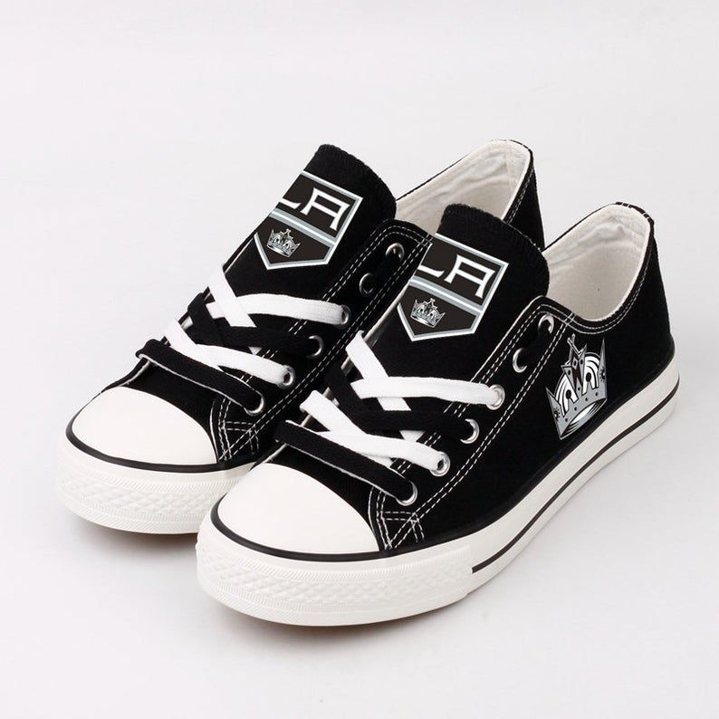 Los-Angeles-Kings-NHL-Hockey-1-Gift-For-Fans-Low-Top-Custom-Canvas-Shoes Los Angeles Kings NHL Hockey 1 Gift For Fans Low Top Custom Canvas Shoes
